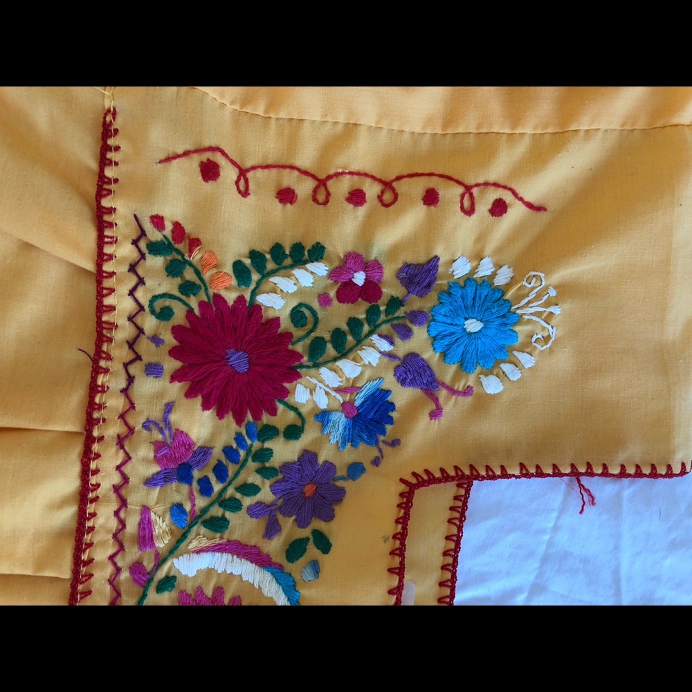 Vintage embroidered top